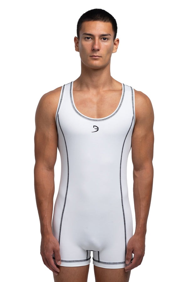 BENNY DAM F1 Singlet - White/White