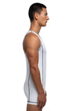 BENNY DAM F1 Singlet - White/White