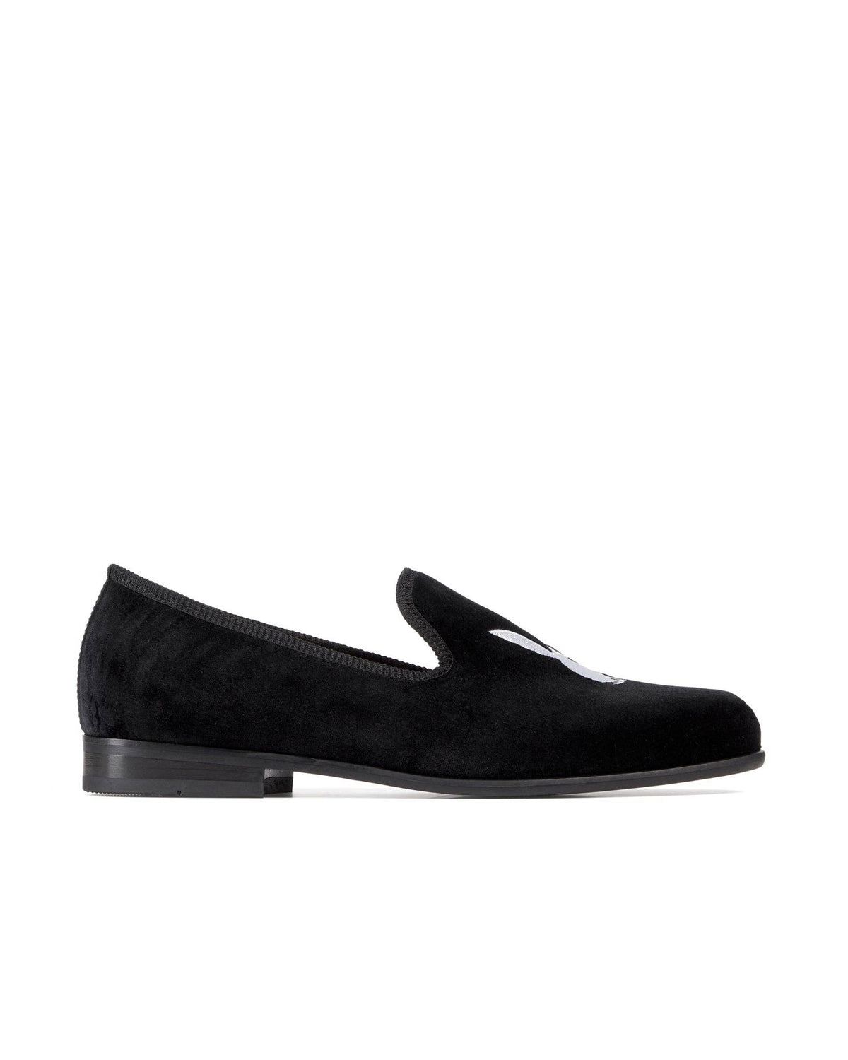 PLAYBOY Duke + Dexter Velvet Bunny Loafers