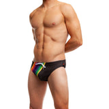 Rainbow Swim Brief by Jack Adams in 2 colors