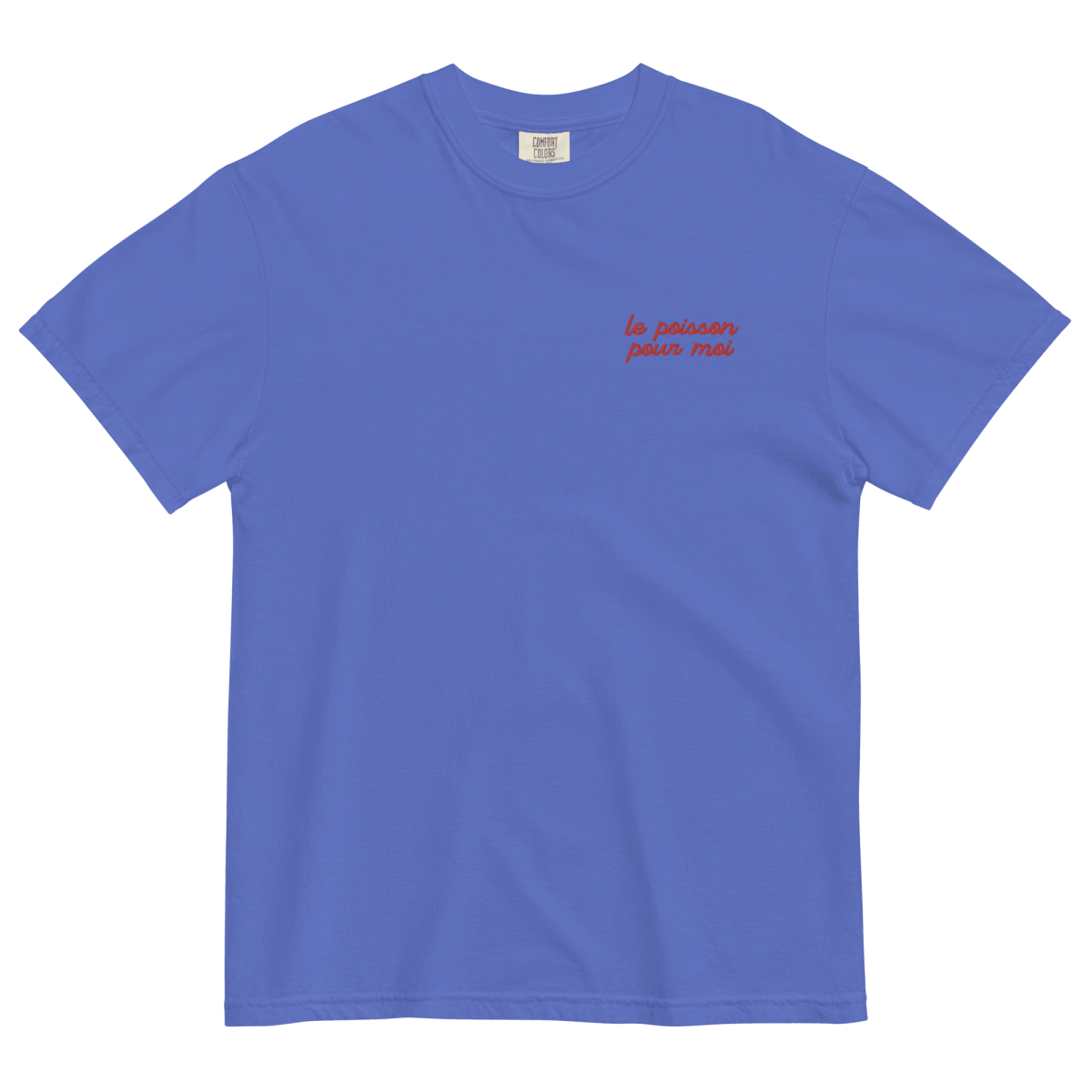 Le Poisson Pour Moi Embroidered Shirt