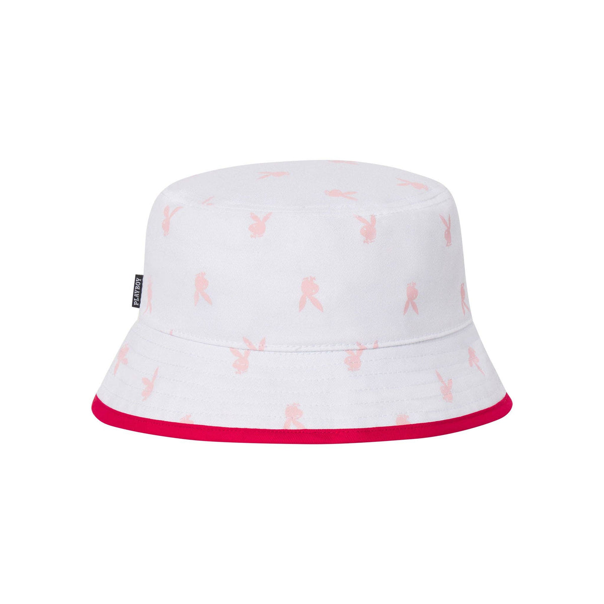 PLAYBOY Rainbow Lining Rabbit Head Bucket Hat