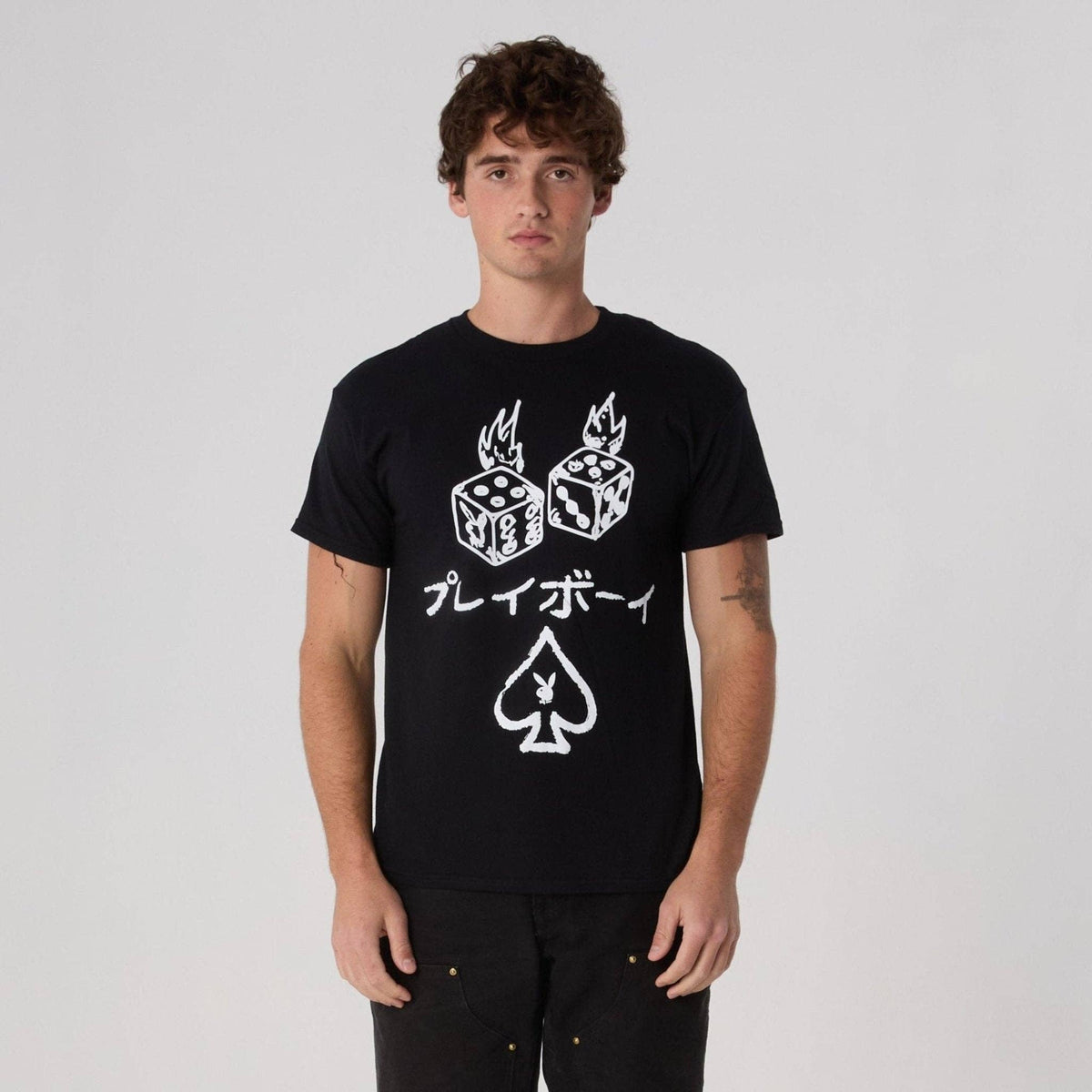 PLAYBOY Stacked Tee