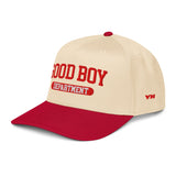 Good Boy Department Snapback by YES HOMO - Red / Natural