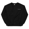 Chew Quieter. Embroidered Sweatshirt