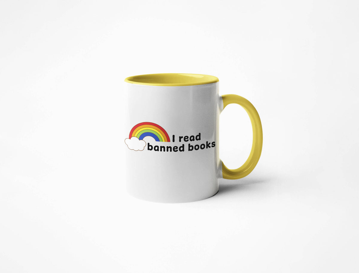 I Read Banned Books Mug