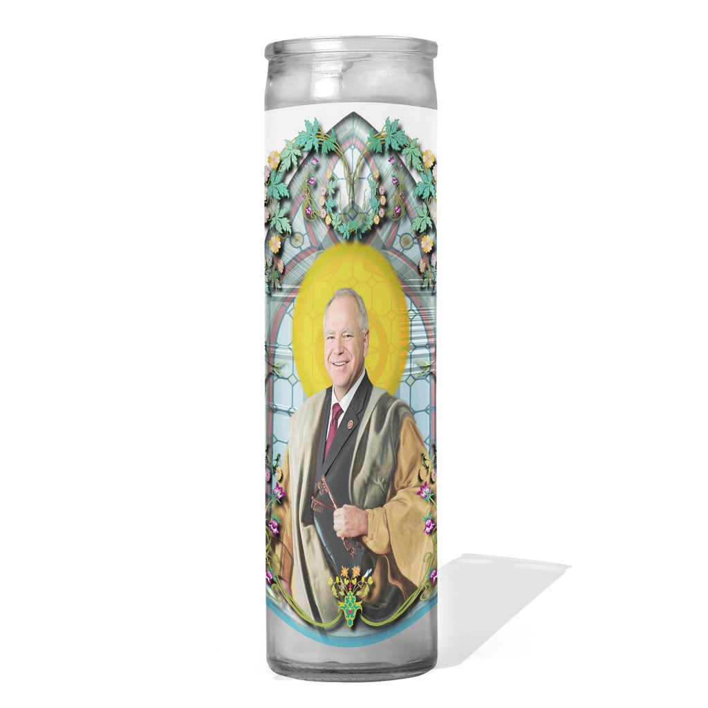 Tim Walz Vice President Celebrity Prayer Candle