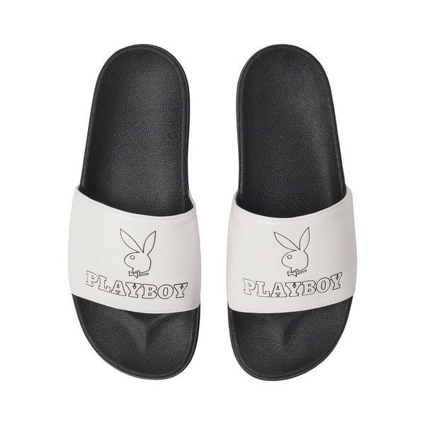 PLAYBOY Bunny Slide Sandals