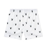 PLAYBOY Repeating Rabbit Head Lounge Shorts