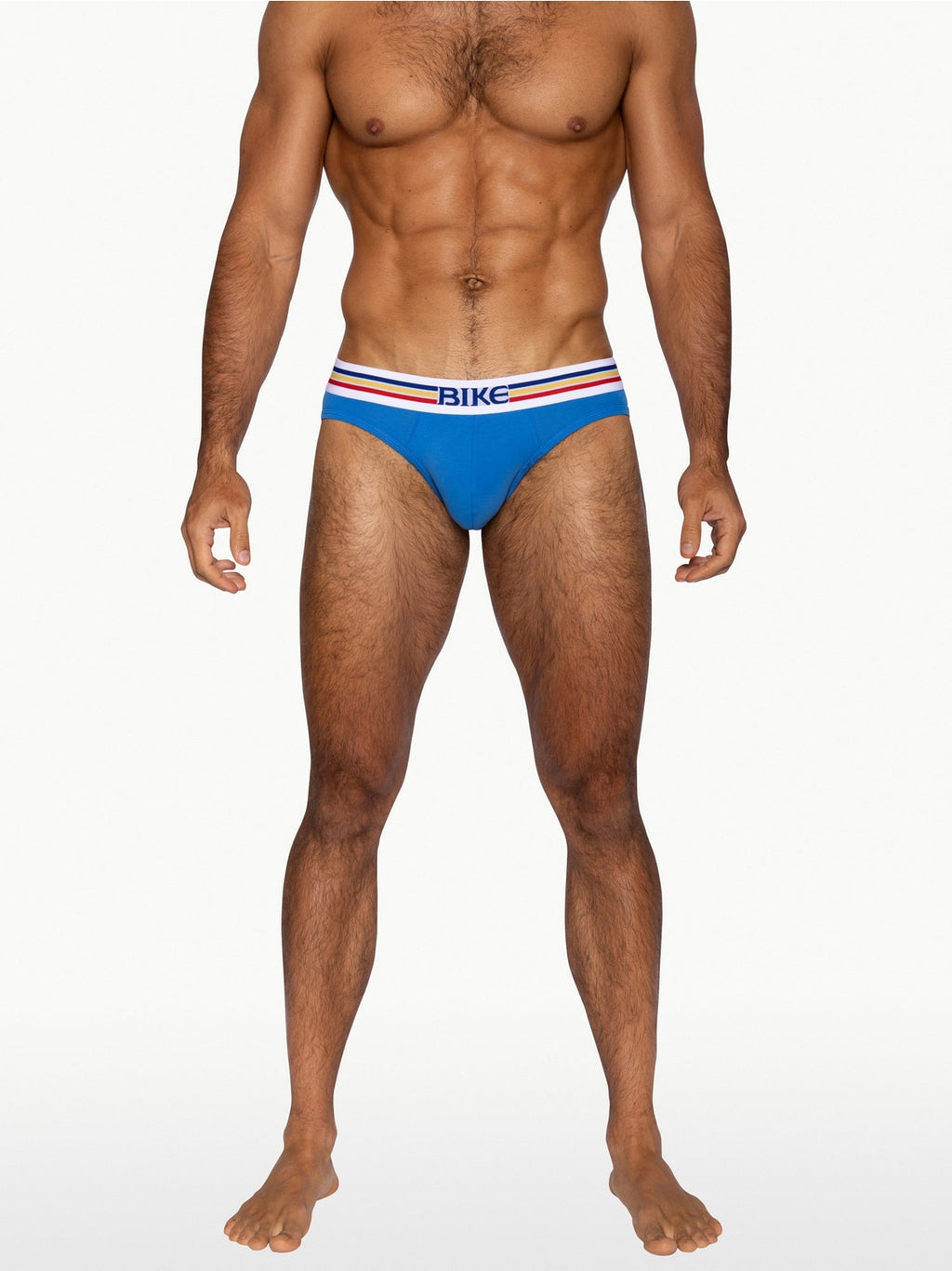 BIKE Stretch Cotton Brief - Indigo Blue