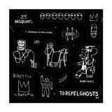 Basquiat in Black & White - Sheet of 13 Kiss-Cut Stickers