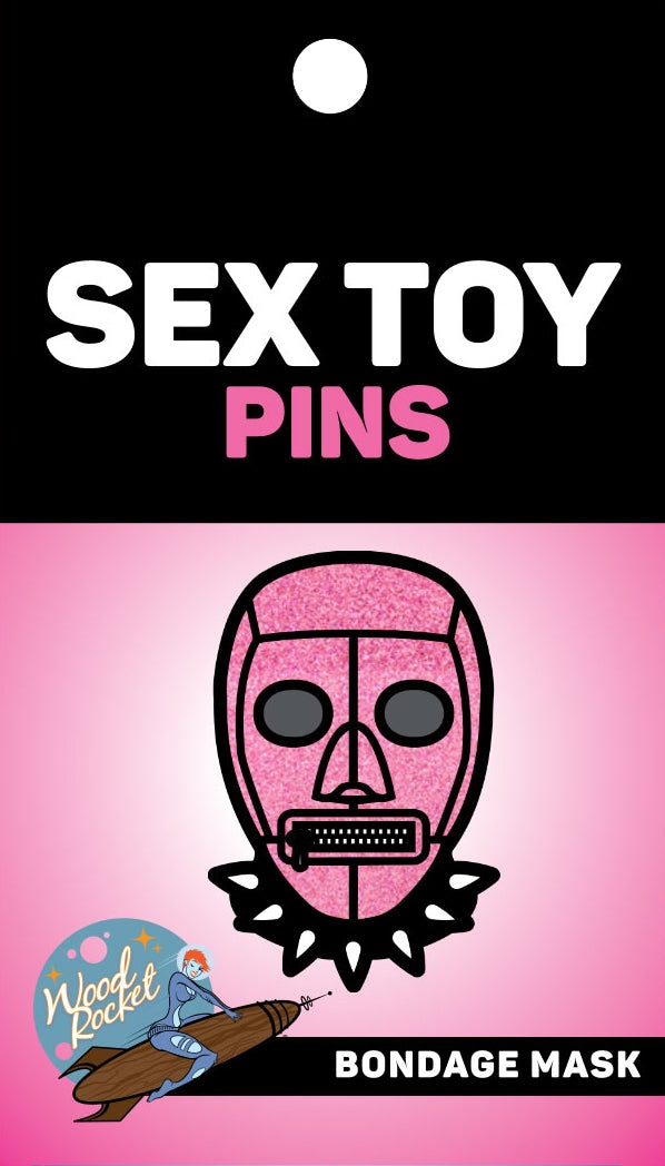 Bondage Mask Pink Enamel