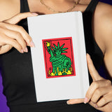 Statue of Liberty By Keith Haring - Die-Cut Sticker