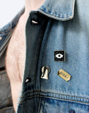 Pay Me enamel pin by Dicks Don't Lie