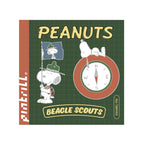 Snoopy Flag & Compass Enamel Pin Set