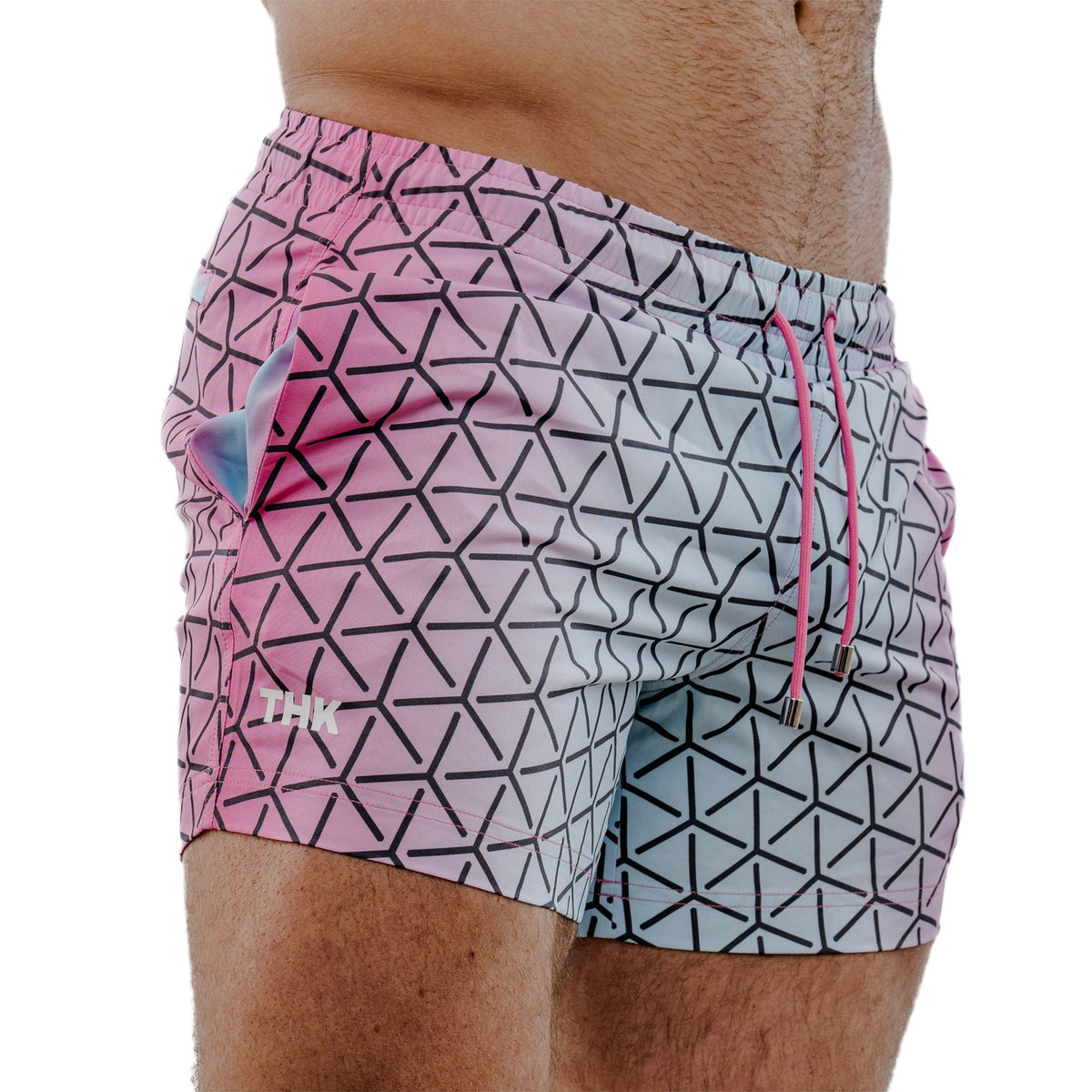 THK Kaleidoscope Swim Gym Short