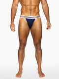 BIKE Stretch Cotton Jock Brief - Navy