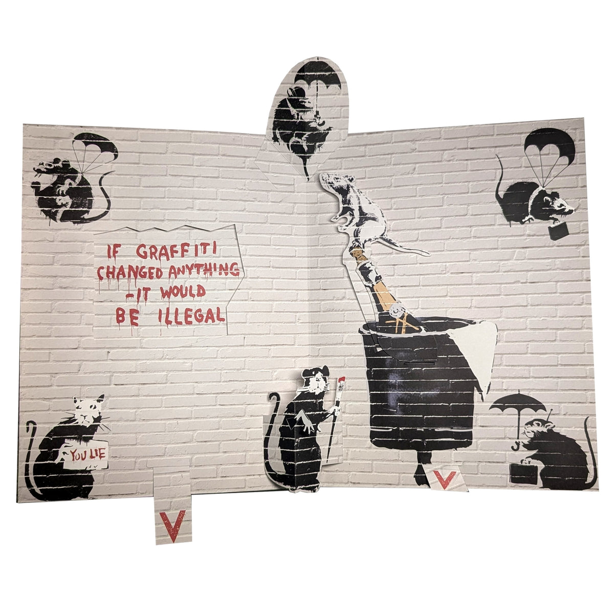 Banksy Pop Up Book: This'll Look Nice When It's Open