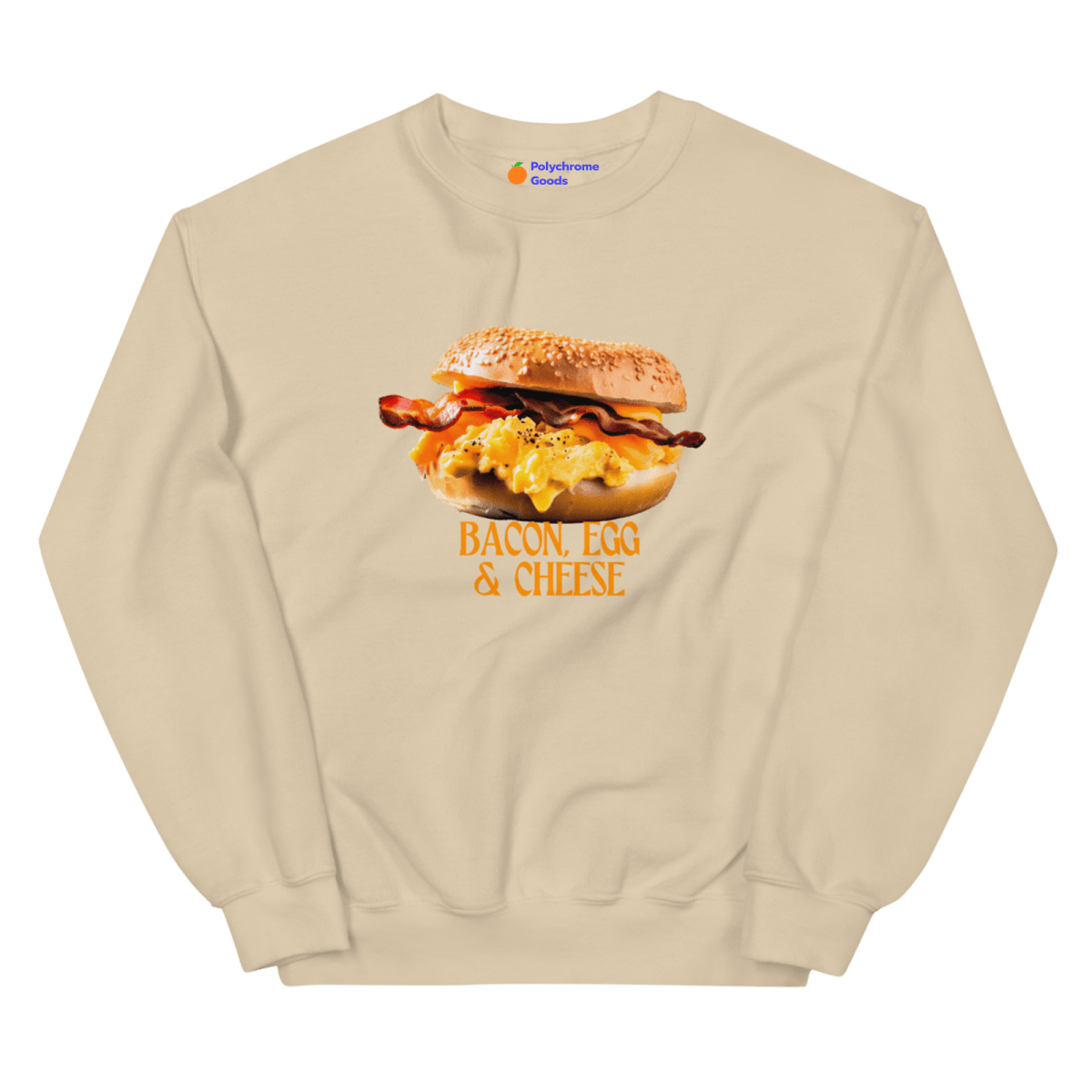 BEC Breakfast Sandwich Sweatshirt - Sand