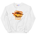 BEC Breakfast Sandwich Sweatshirt - White