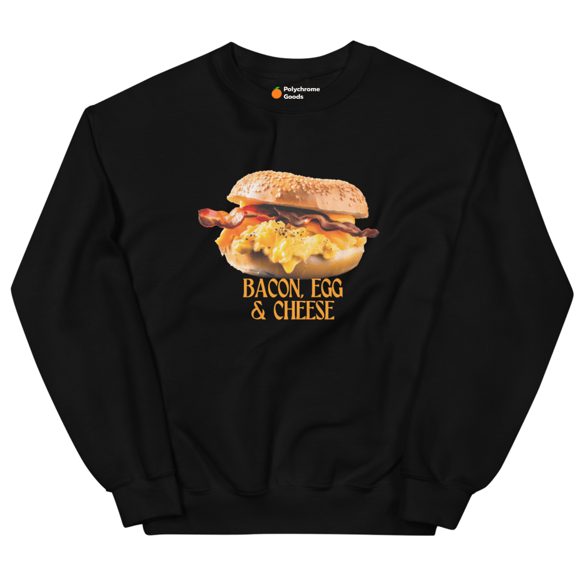 BEC Breakfast Sandwich Sweatshirt - Black