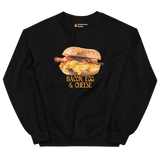 BEC Breakfast Sandwich Sweatshirt - Black
