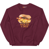BEC Breakfast Sandwich Sweatshirt - Maroon