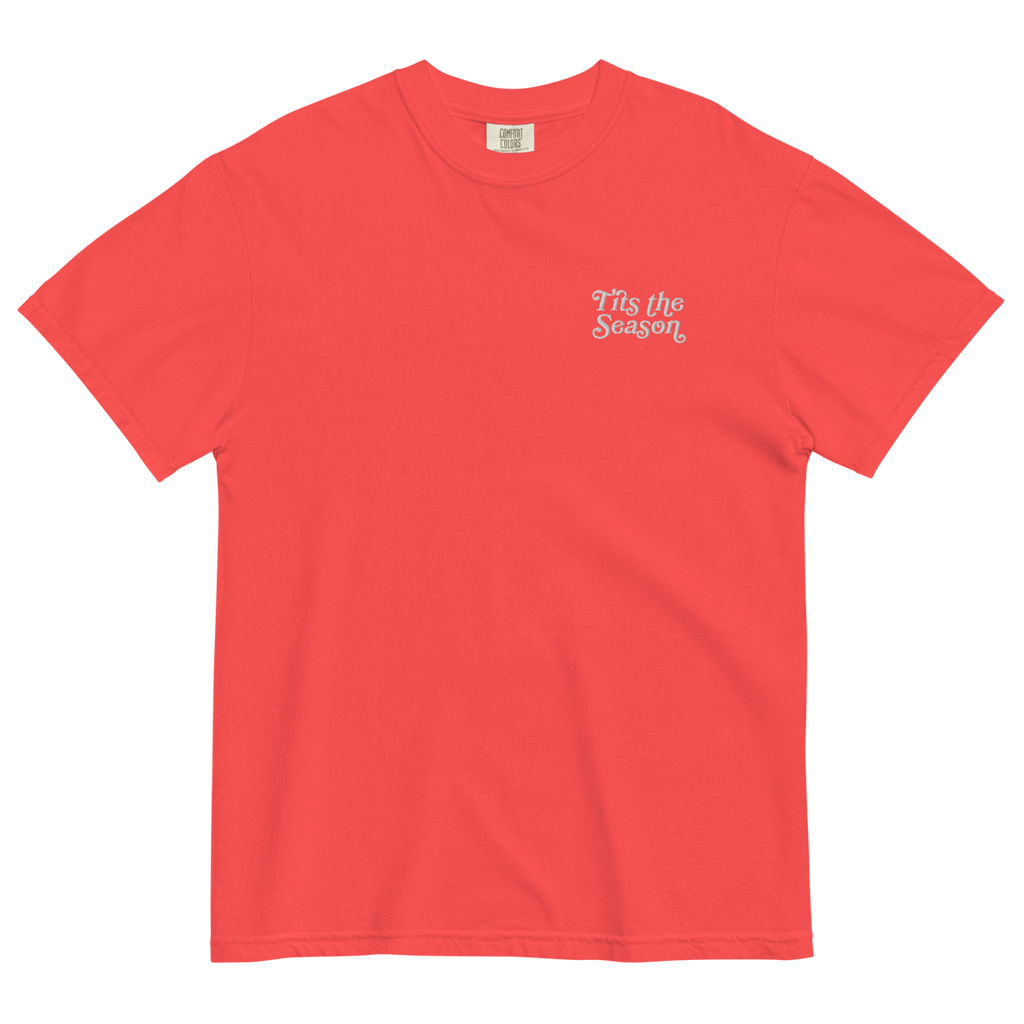 Tits the Season Embroidered Shirt