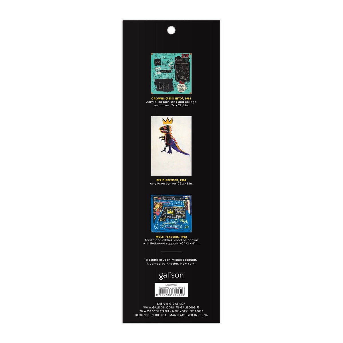 Basquiat Magnetic Bookmarks