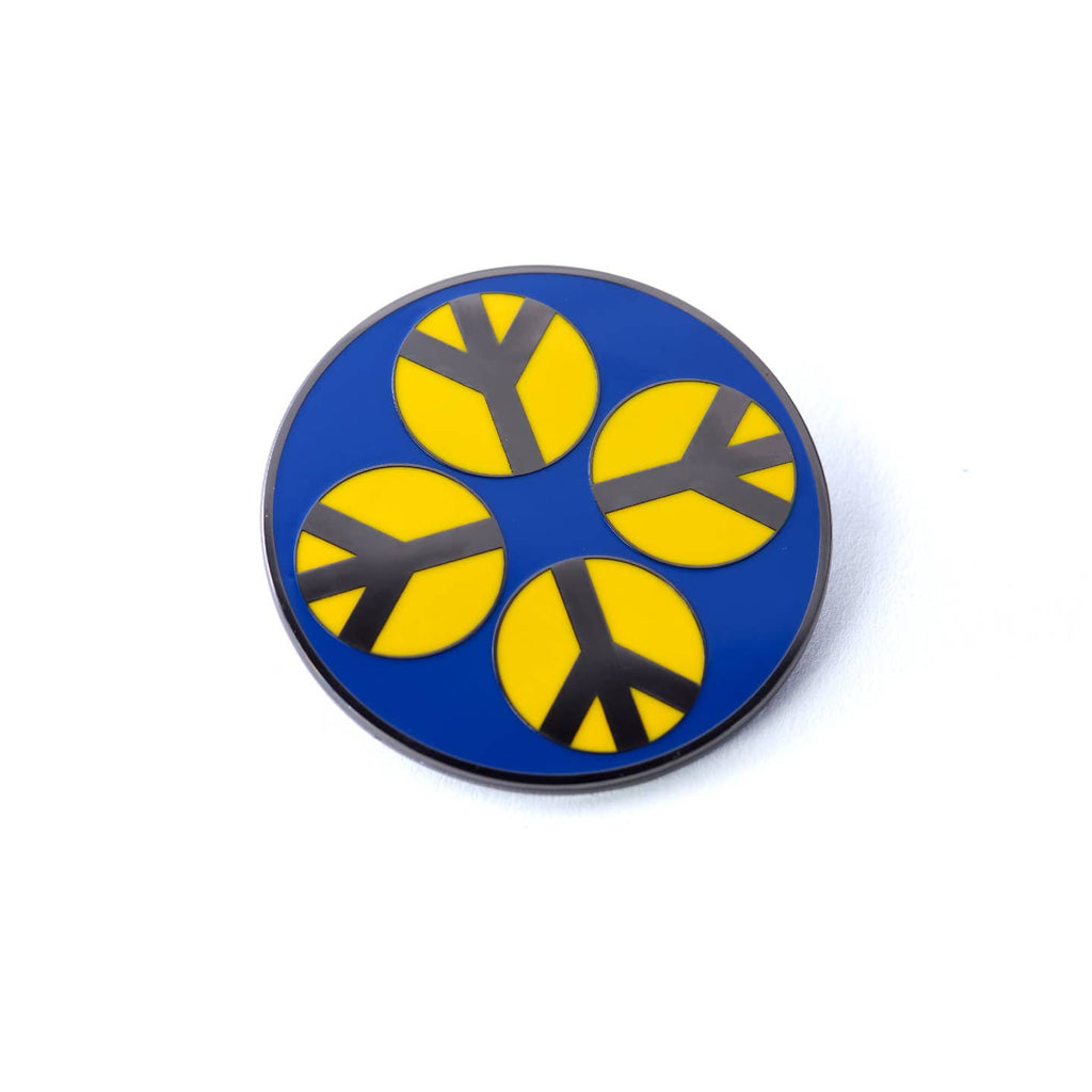 ROBERT INDIANA Yield Brother Pin