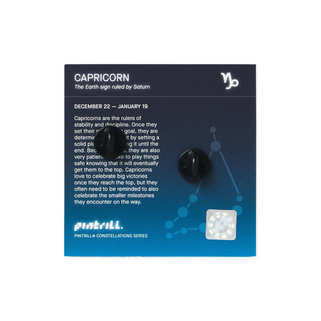 Constellations Capricorn Pin
