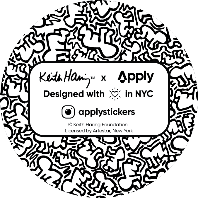Radiant Baby by Keith Haring - Die-Cut Sticker (Holidays)