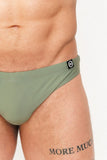 Mounderwear Core Swim Brief - Sage