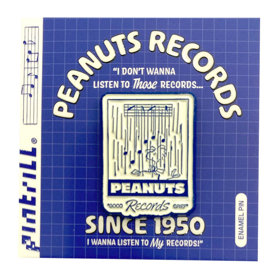 Peanuts - Woodstock Rain Records Pin