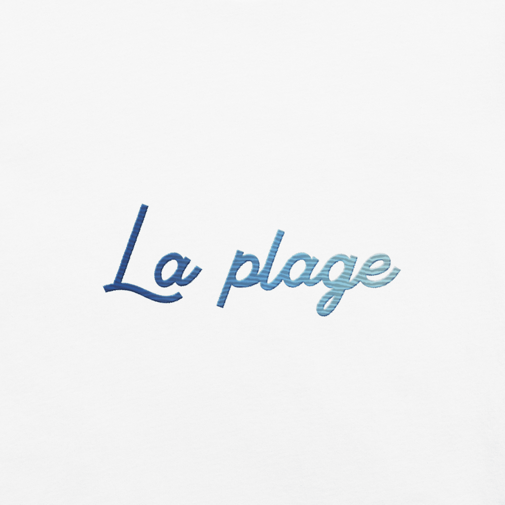 La Plage Gradient Embroidered Shirt