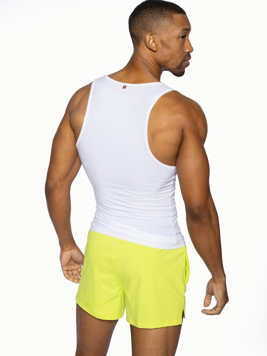 BIKE Rib Knit Tank - Black