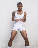 BENNY DAM F1 Singlet - White/White