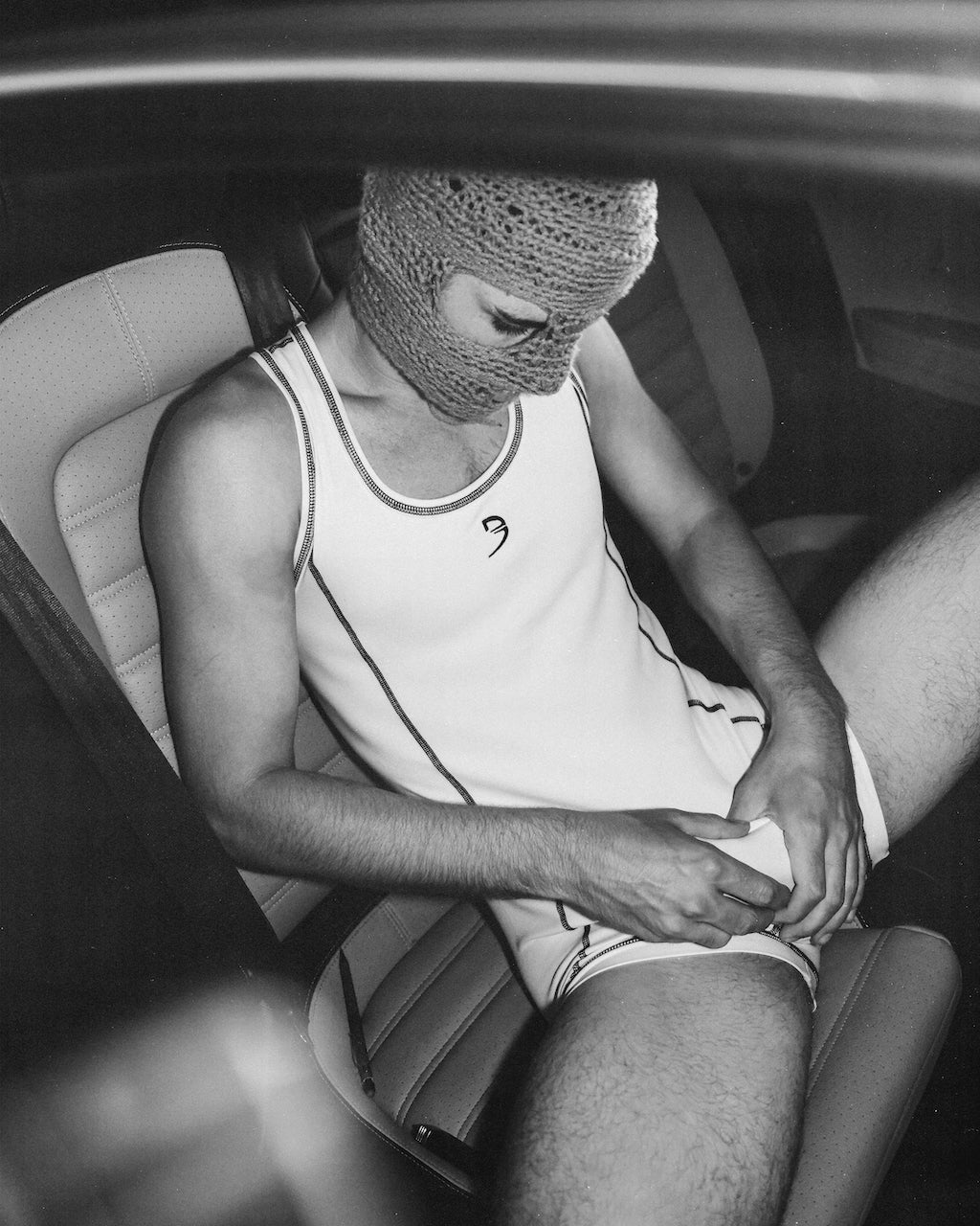 BENNY DAM F1 Singlet - White/White