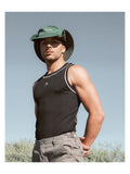 BENNY DAM Floppy Bucket Hat - Evergreen/Pine