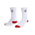 Robert Indiana Love Crew Socks - White