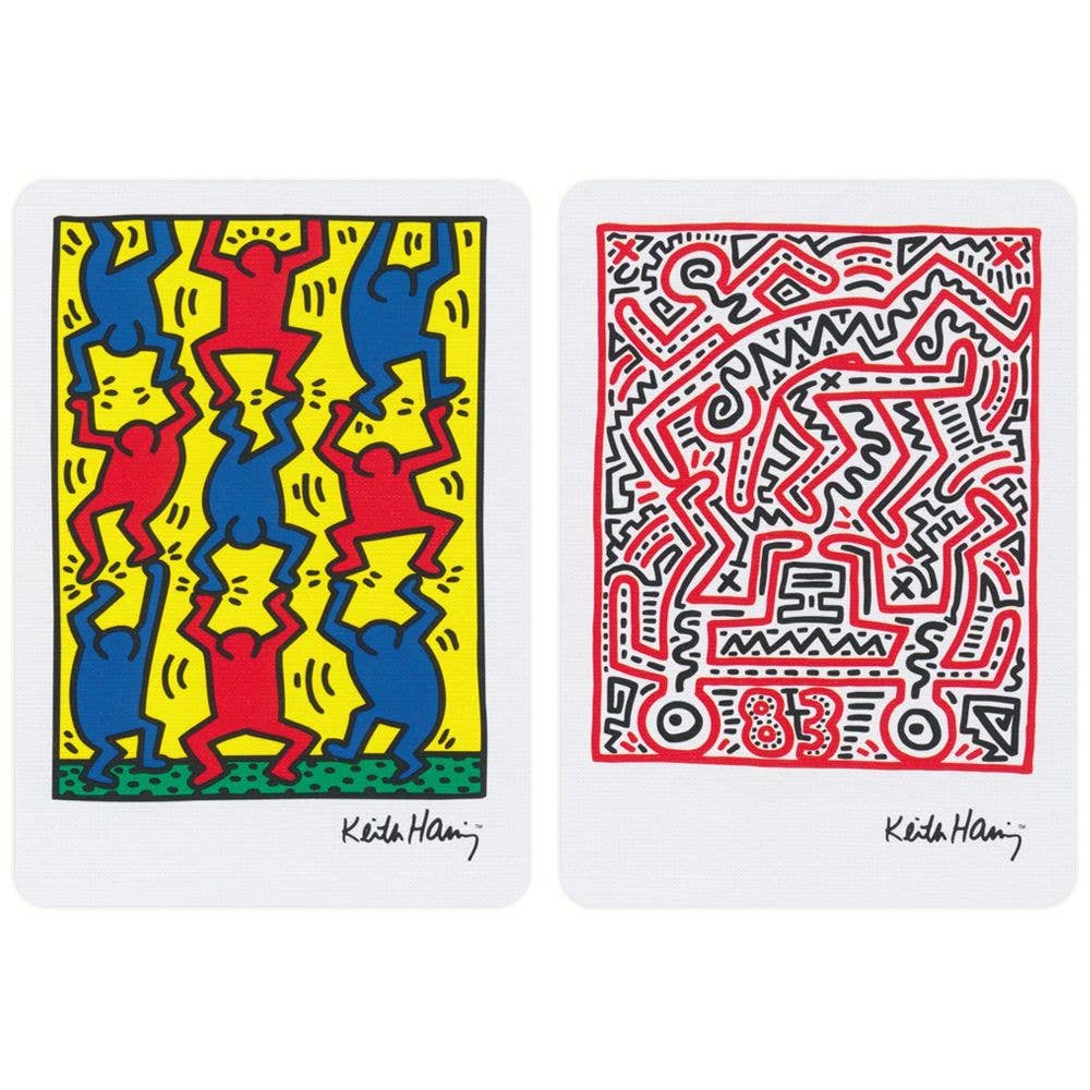Keith Haring Playing Cards Theory11