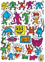 Keith Haring Collage Puzzle
