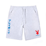 PLAYBOY Japanese Rabbit Head Sweatshorts