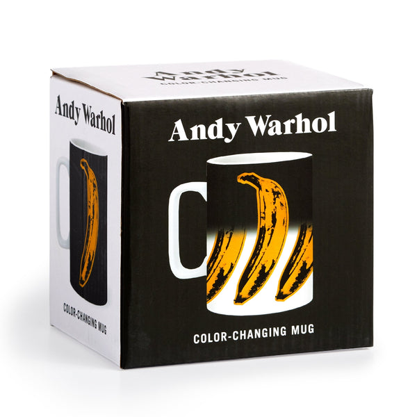 Andy Warhol Banana Color Changing Ceramic Mug