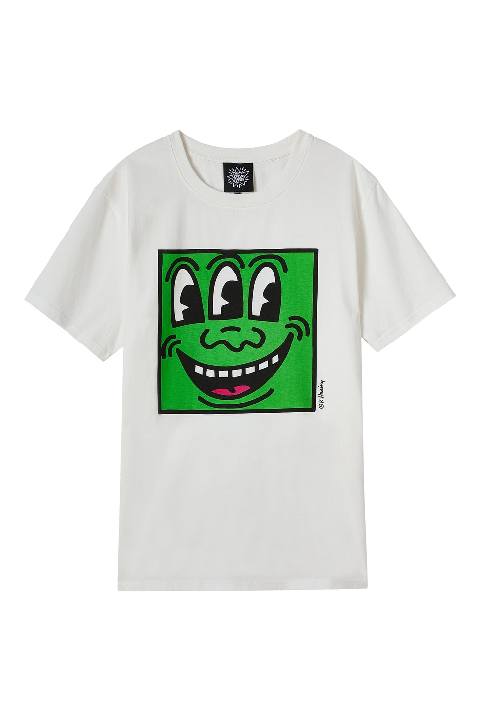 Keith Haring Pop Shop 3-Eyed Face T-Shirt