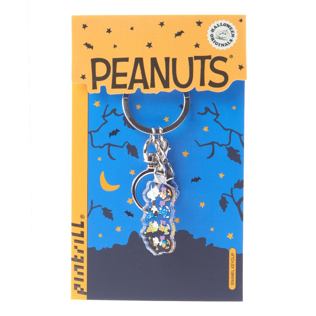 Peanuts Gang Halloween Keyclip