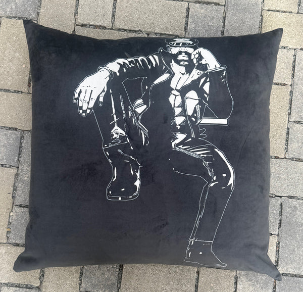 Bill Ward Leather Daddy Pillow Cover