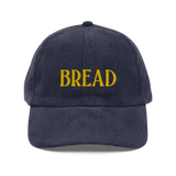 BREAD Embroidered Corduroy Hat - Navy
