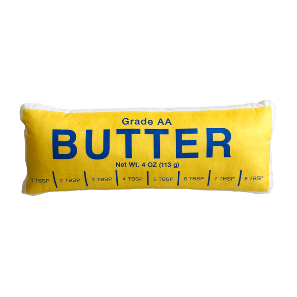 Butter Food Pillow - Polychrome Goods