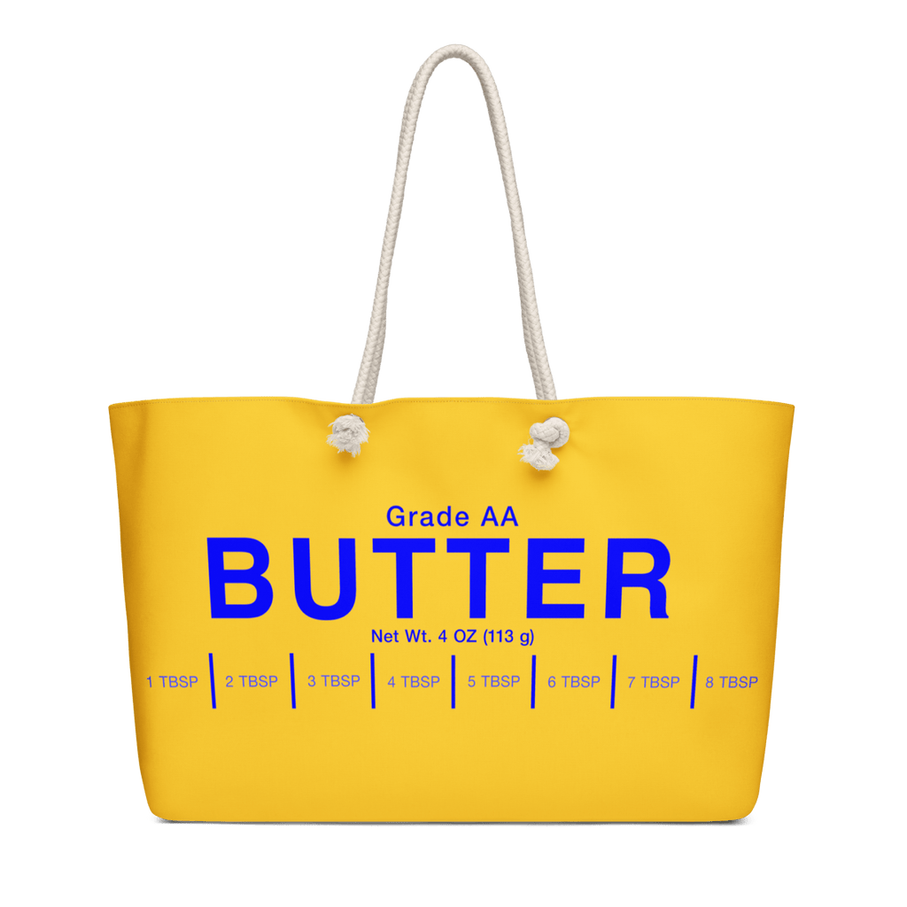 Butter Weekender Tote Bag - Polychrome Goods